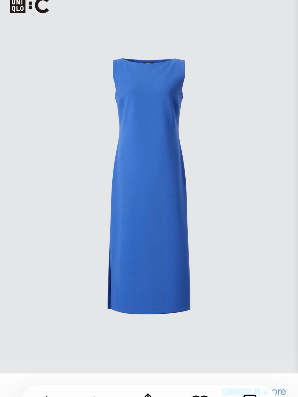 UNIQLO:C crepe jersey dress